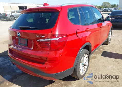 2017 BMW X3 xDrive28I из США, поврежденный, VIN 5UXWX9C5XH0T05856